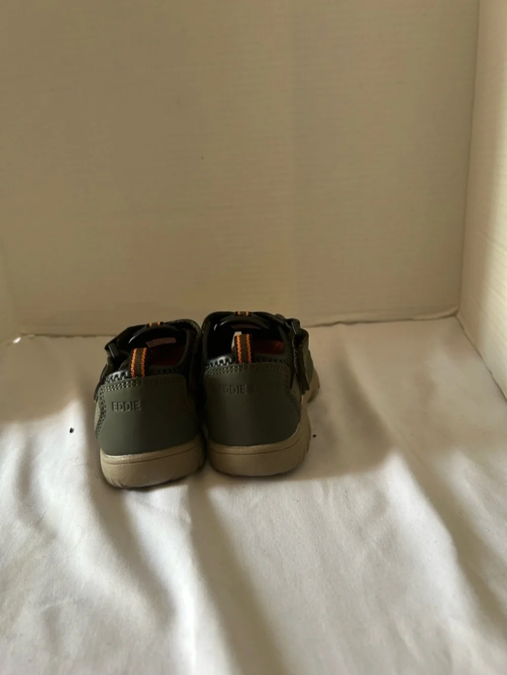 Eddie Bauer Kids Green Outdoor Sandals Size 10 Adjustable Sport Sandals